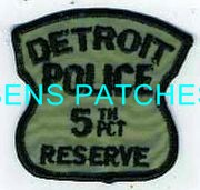 MICHIGAN,DETROIT POLICE RESERVE 5TH PRECINCT 1_wm